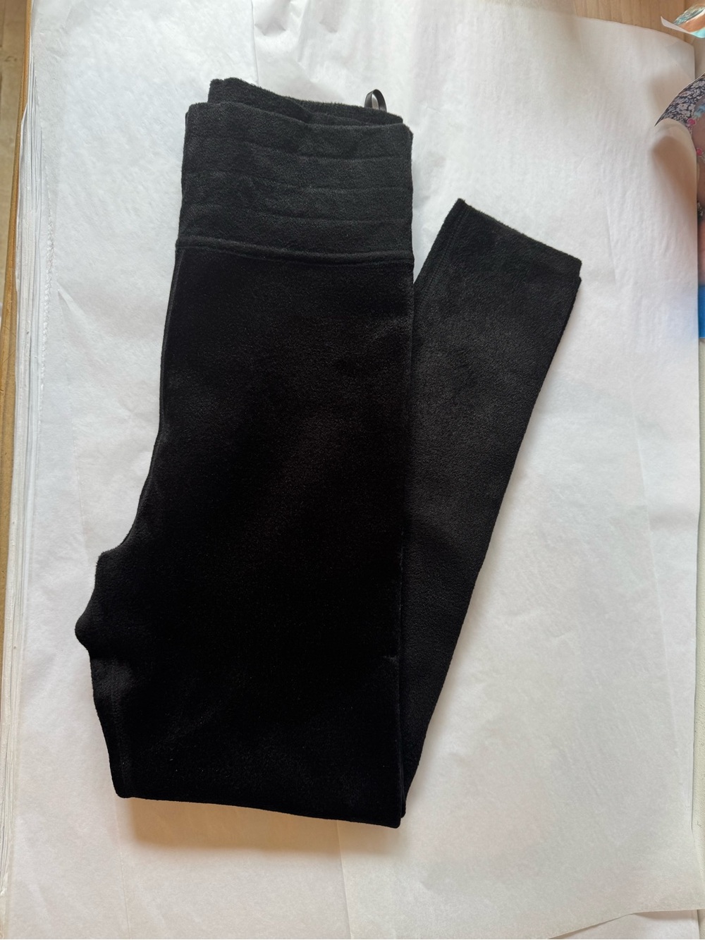 Alaia women Fleece-Lined Leggings black 40